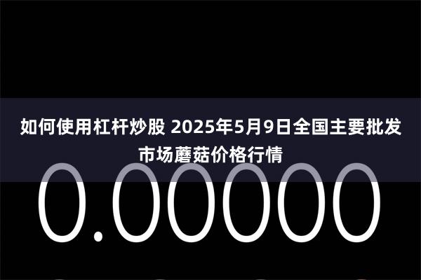 如何使用杠杆炒股 2025年5月9日全国主要批发市场蘑菇价格行情