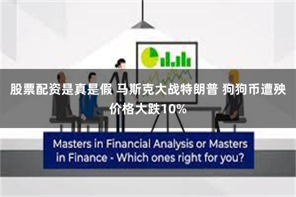 股票配资是真是假 马斯克大战特朗普 狗狗币遭殃价格大跌10%