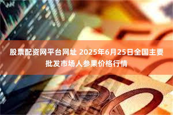 股票配资网平台网址 2025年6月25日全国主要批发市场人参果价格行情